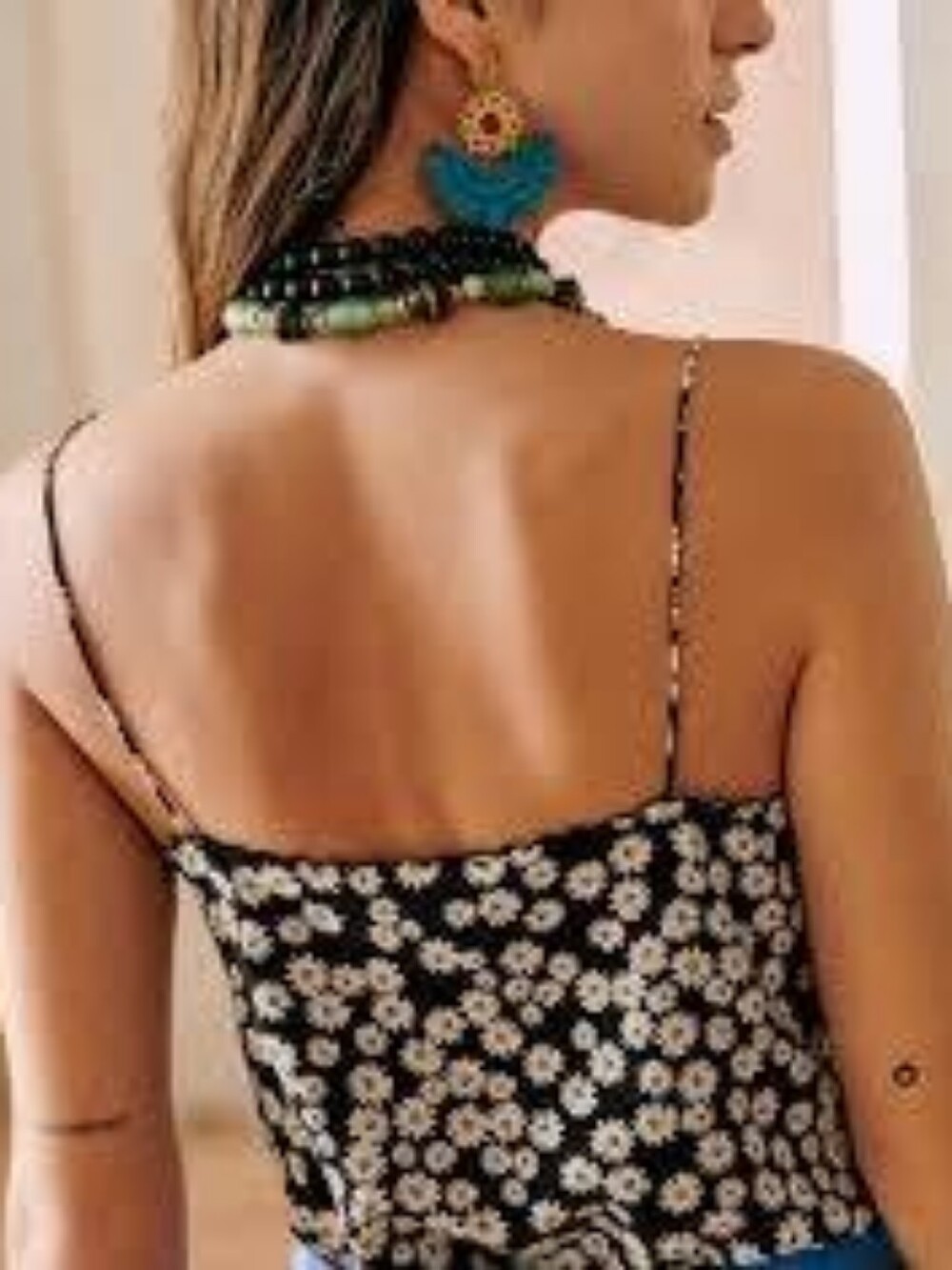 *NWT* [Sezane] Palma Top In Dasies Print, 100% Silk, Size 38/6